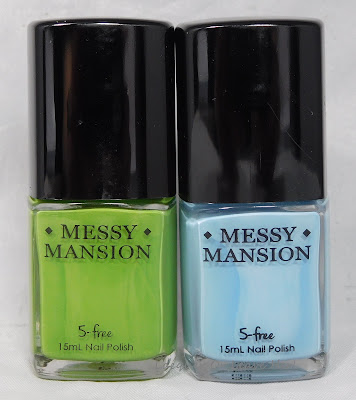 Messy Mansion Spring Green & Hydrangea Blue