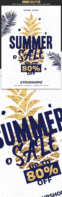  Summer Sales Flyer Template