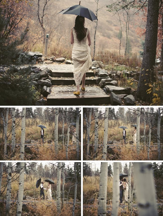 wedding first look
