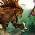 Dota 2 wallpaper BRISTLEBACK VS AXE WALLPAPER