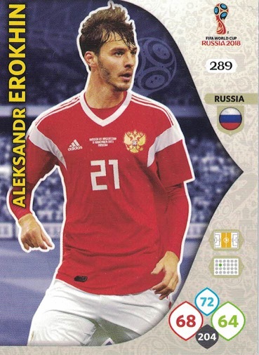 Checklist Visual RUSIA Adrenalyn FIFA World Cup 2018 