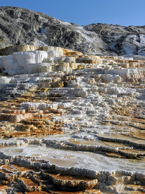 Mammoth hot springs