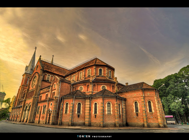 Saigon Notre-Dame Cathedral, Vietnam