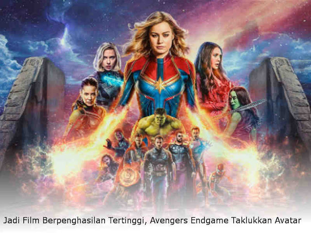 Jadi Film Berpenghasilan Tertinggi, Avengers Endgame Taklukkan Avatar 