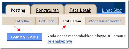 buat static pages