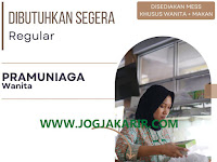 Loker Pramuniaga Wanita di Jogja