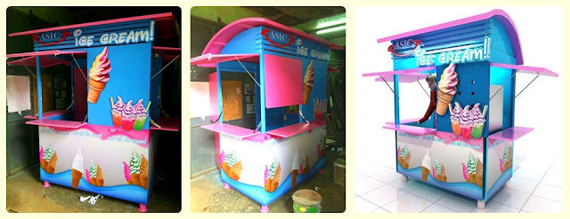  Ice cream kiosk design