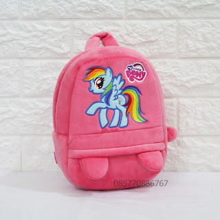 Tas Boneka Anak Karakter Little Pony Tangan