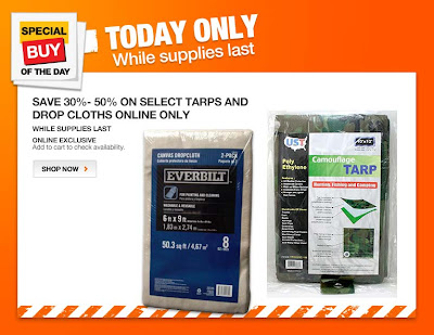 You can get sale off everyday with "Special buy of the day" at Home Depot. Visit the site everyday to buy things with cheap price.