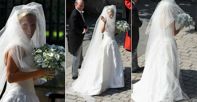 Vestido de Noiva e Casamento de Zara Phillips