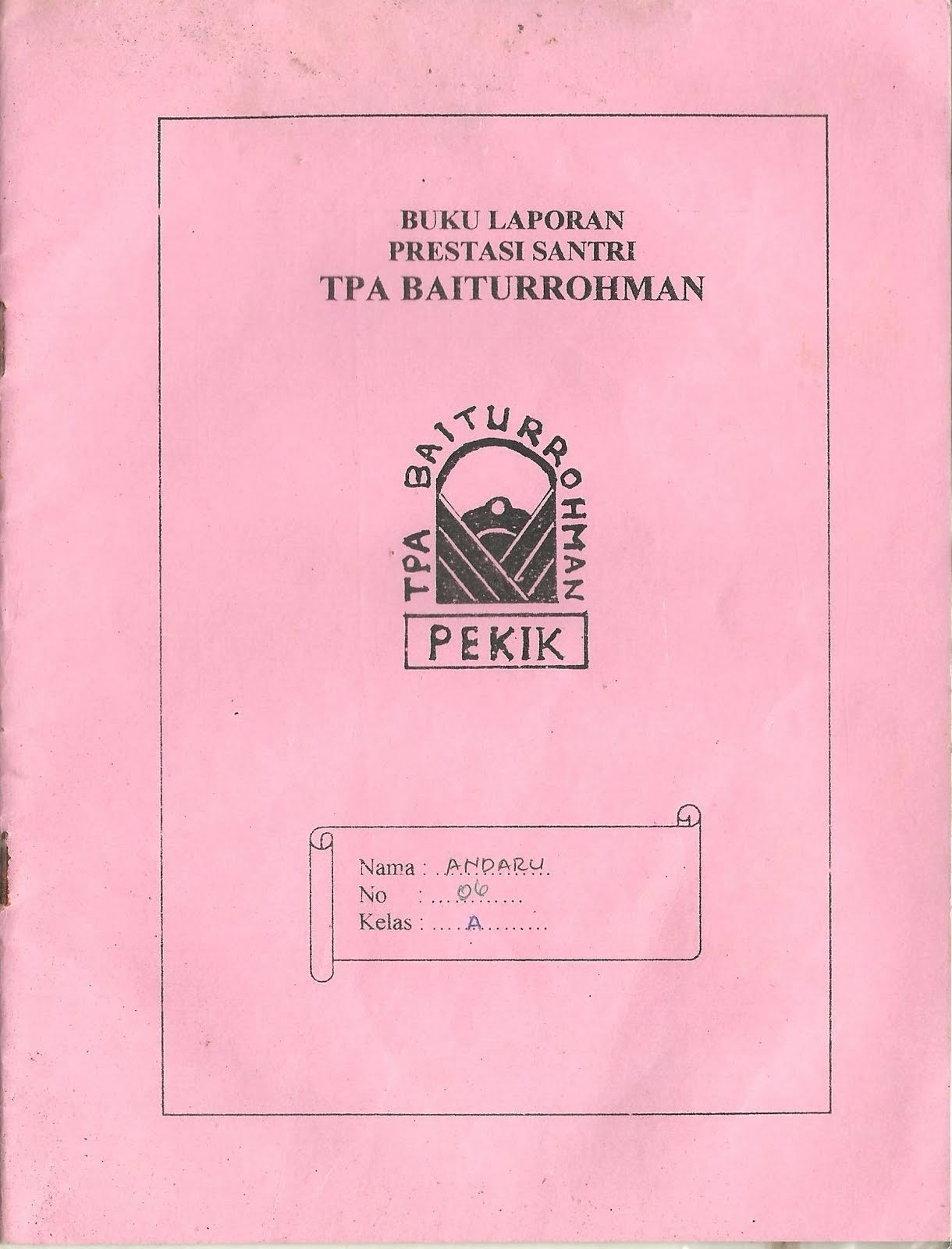 Contoh Raport Tpq Pdf Guru Ilmu Sosial