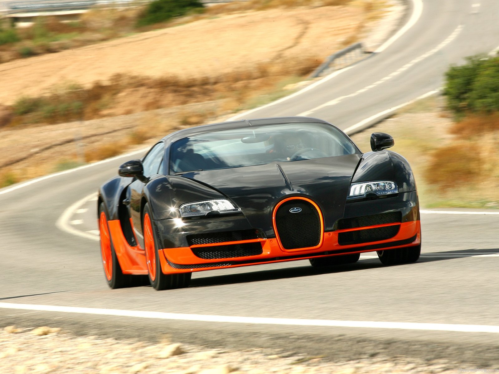 The climax of the Veyron series: the Bugatti Veyron Super Sport