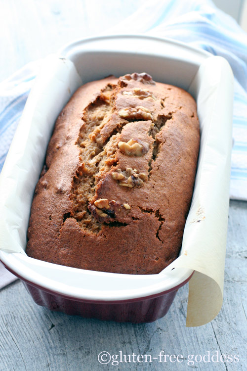 gluten free banana nut bread