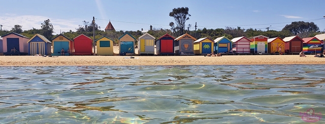 Brighton Beach em Melbourne