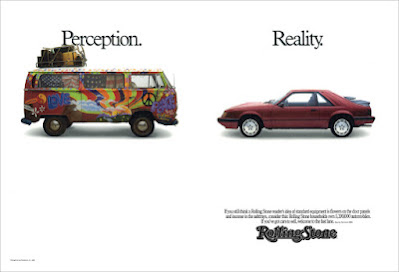 Perception vs Reality - Rolling Stone Ad