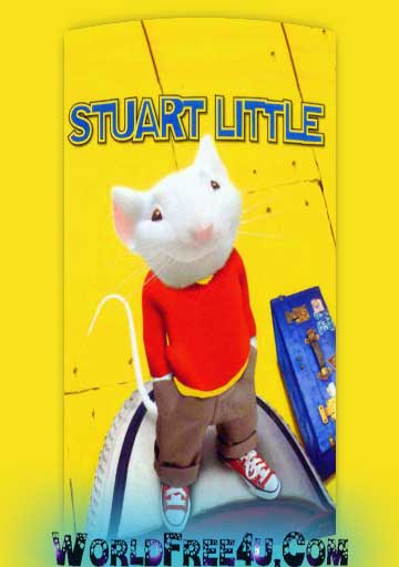 Poster Of Stuart Little (1999) In Hindi English Dual Audio 300MB Compressed Small Size Pc Movie Free Download Only At worldfree4u.com