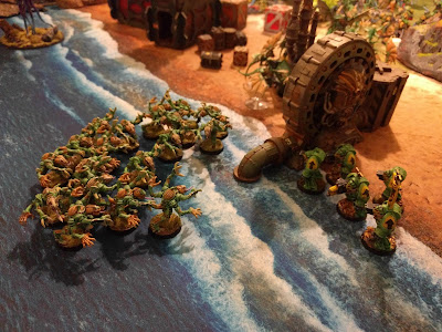 Warhammer 40k - 9th Edition - Space Marines Mantis Warriors vs Tyranids Hive Fleet Jormungandr