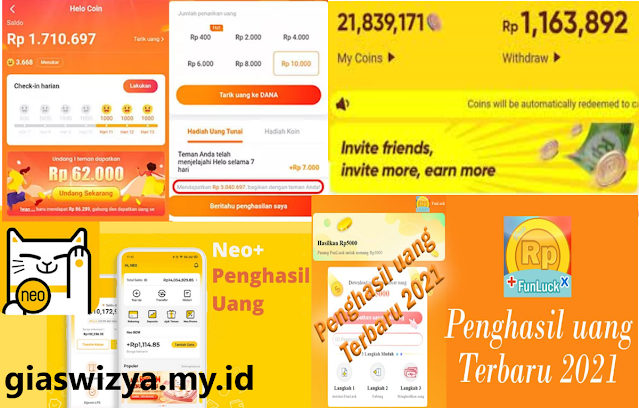 Aplikasi Android Penghasil Uang Terbaik Dan Terlegit 2021