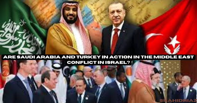 Are Saudi Arabia and Turkey in action in the Middle East conflict in Israel?