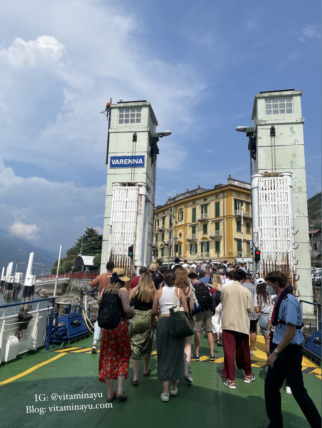 Travelog Italy: Day Trip Ke Varenna, Lake Como Menaiki Tren