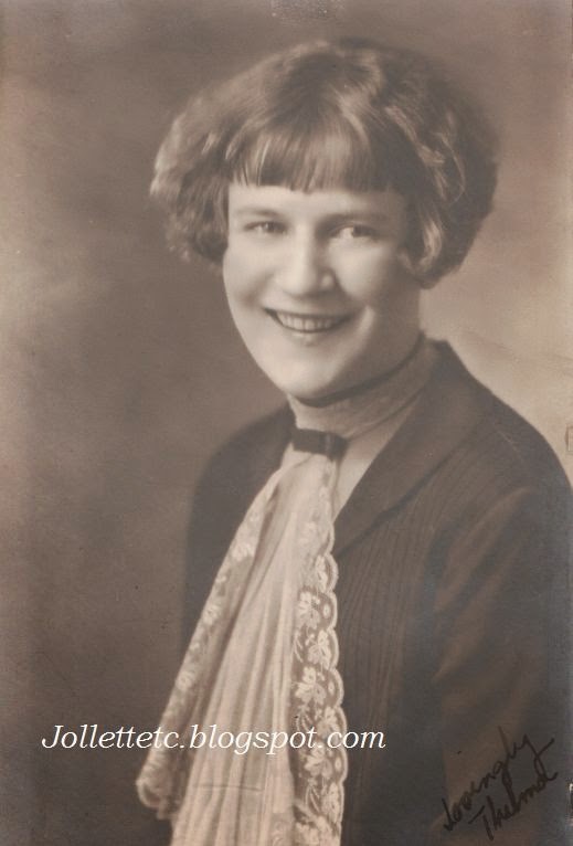 Thelma Clare Hockman about 1925