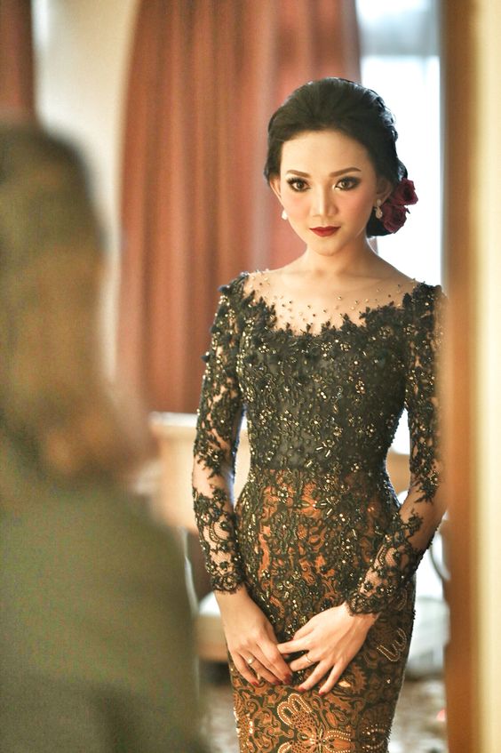 25 Inspirasi Kebaya  Hitam Elegan Toko Online Specialis 