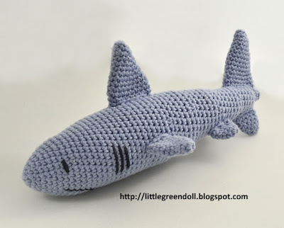 Tiburón Amigurumi Shark