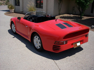  in the description of the car we're guessing that this Porsche 959 