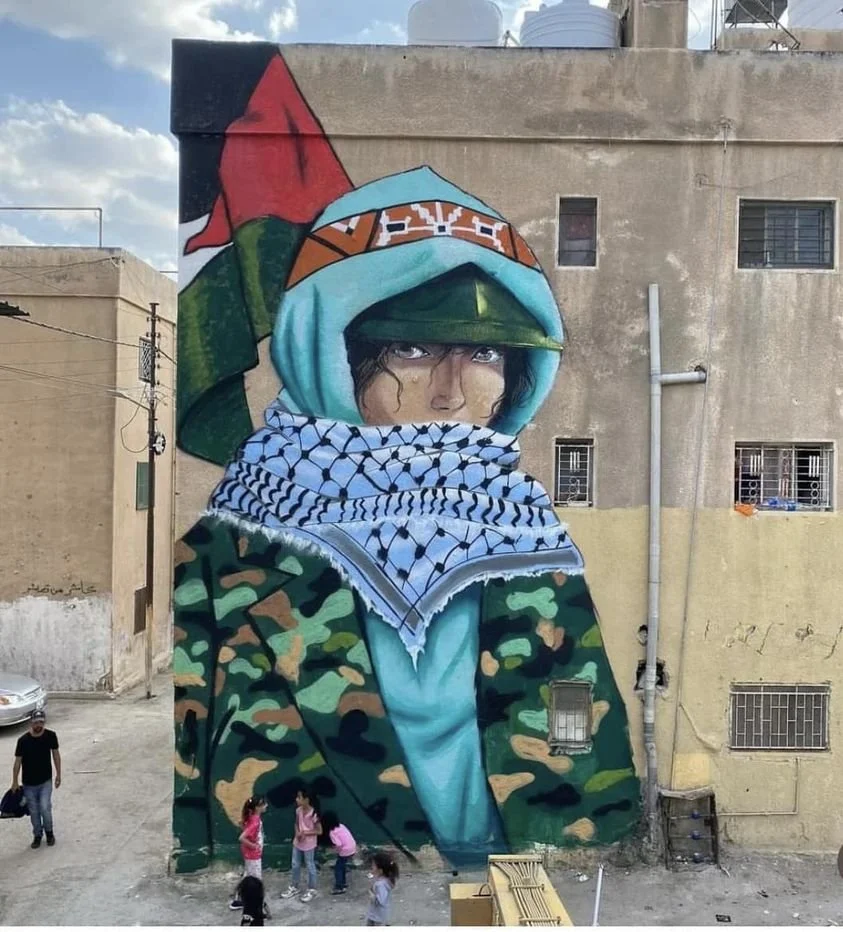 Mural Artwork in Solidarity with Palestine