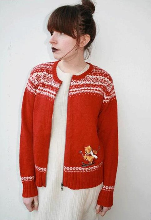 Disney Christmas Cardigan, £18, SpankT Vintage