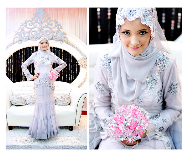  Baju Pengantin Muslim Tutorial Hijab