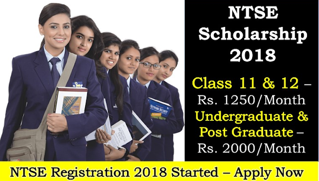 NTSE Application Form 2018