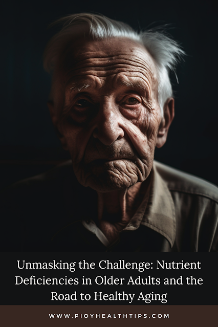 Unmasking the Challenge: Nutrient Deficiencies in Older Adults and the Road to Healthy Aging