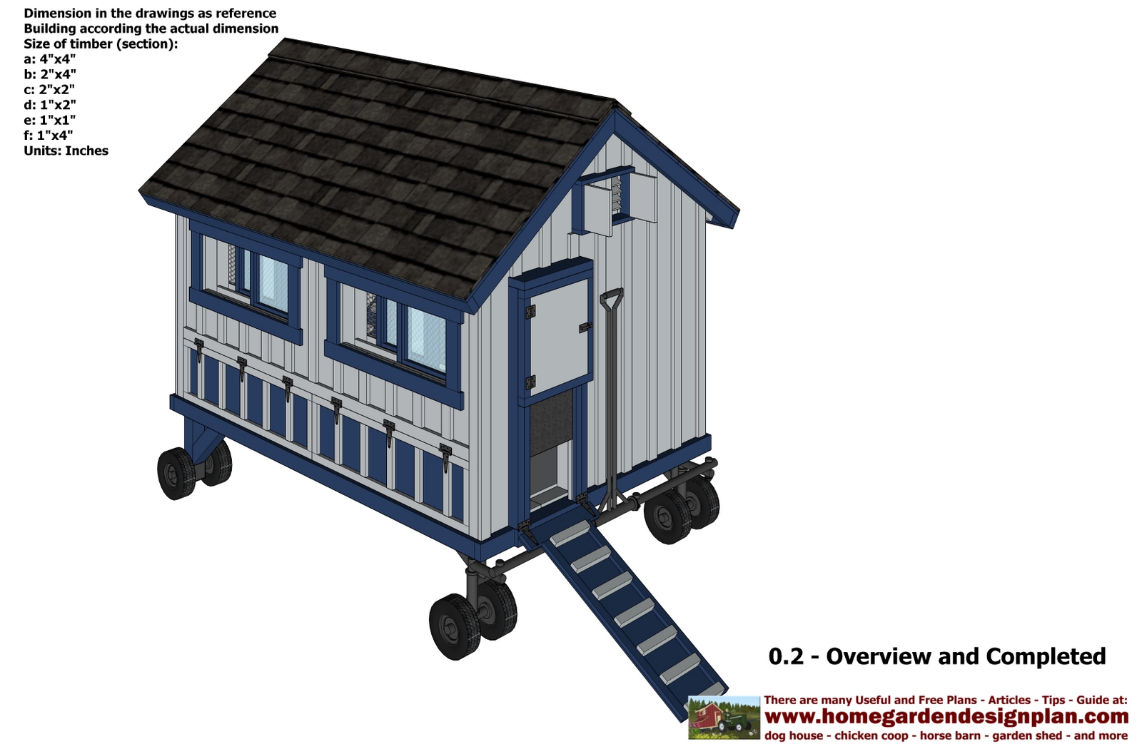 Chicken Co-op Tractor Plans Free