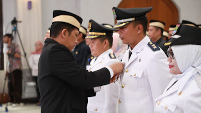 566 ASN Pemkab Tangerang di Lantik dan Ambil Sumpah Jabatan 