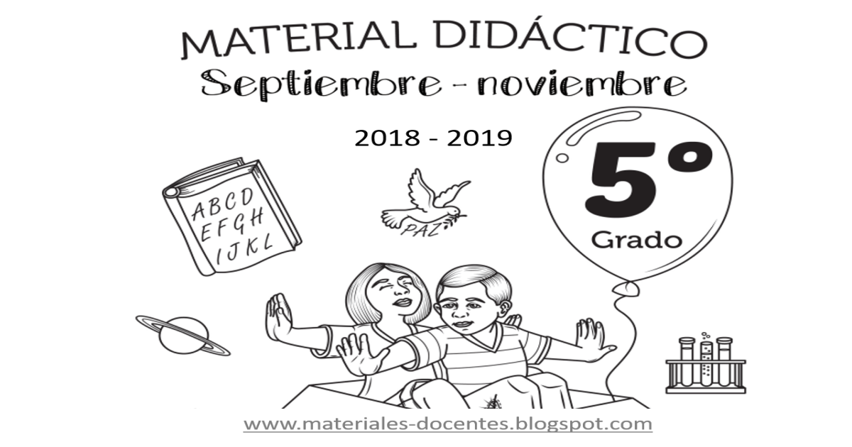 Material didáctico para quinto grado