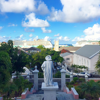 View from Government House in Nassau, Bahamas - curiousadventurer.blogspot.com