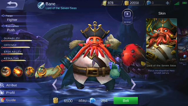 √ Review Bane Rework Mobile Legend Mulai Dari Skill dan Build Yang