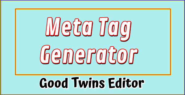 Meta Tag Generator Tool