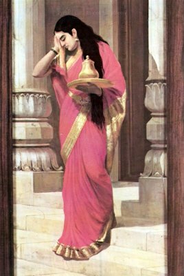 Pleasing painting Raja Ravi Varma