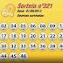 Rio de Prêmios 321 - 01/09/2013 - Resultado sorteio de Domingo