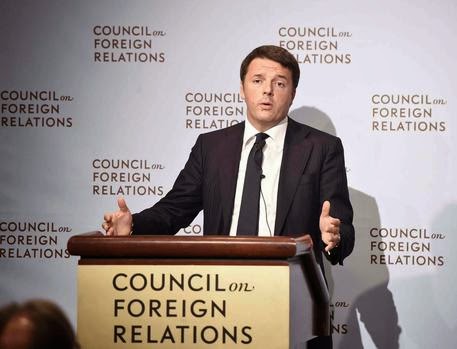 Renzi in Usa: "L'Italia non è un Paese finito, guardiamo al futuro"