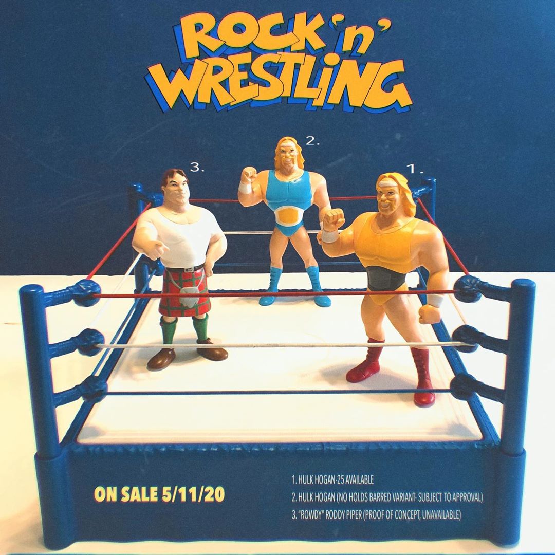 The Blot Says: Hulk Hogan's Rock 'n' Wrestling Resin Figure by Beardys  Toys