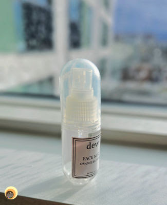 My recent natural beauty product empties part 4, dew orange blossom face mist review