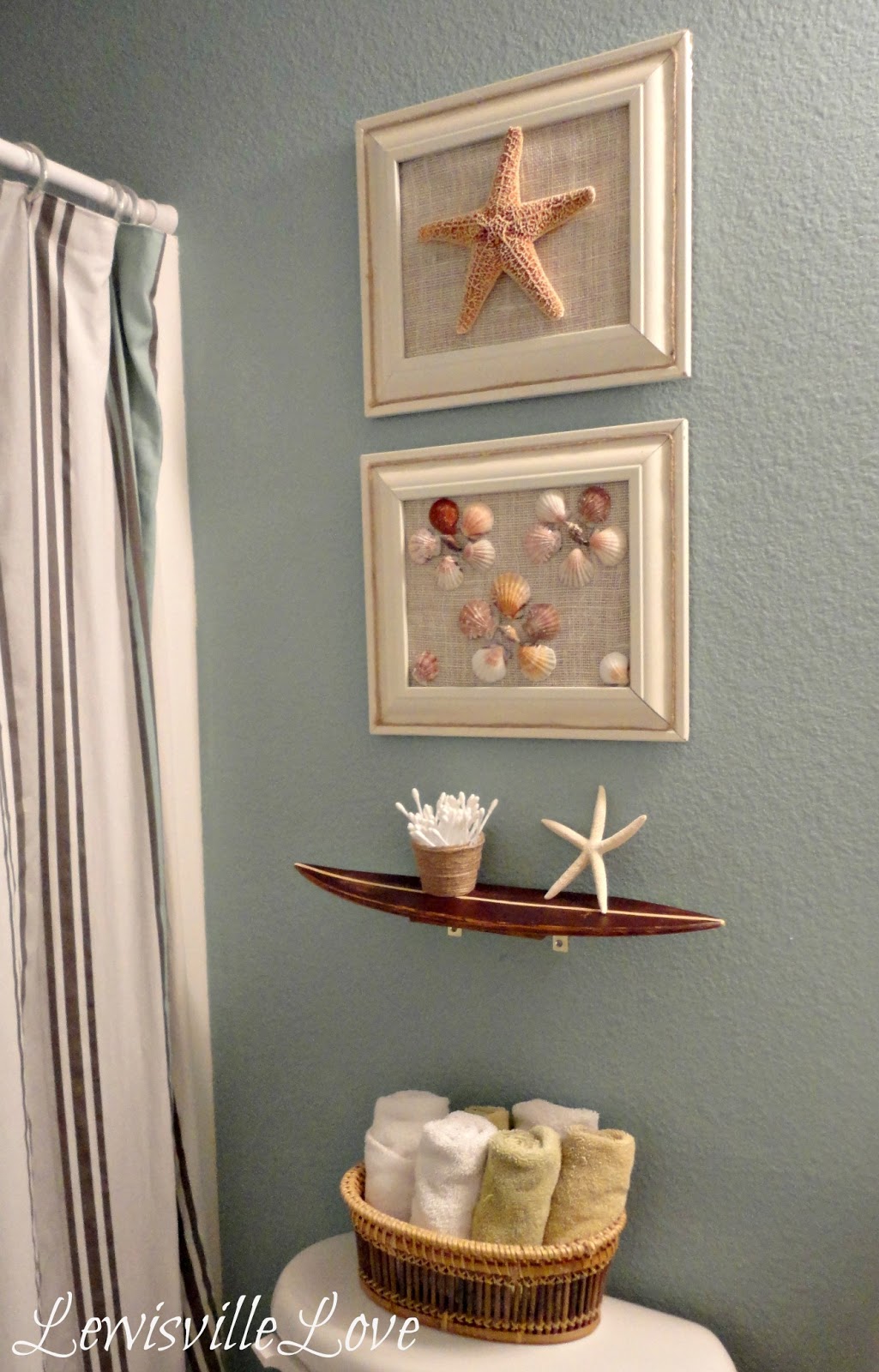 Fabulous Beach Themed Bathroom Wall Decor