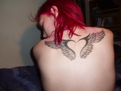 Labels: Temporary Angel Tattoo Design Picture