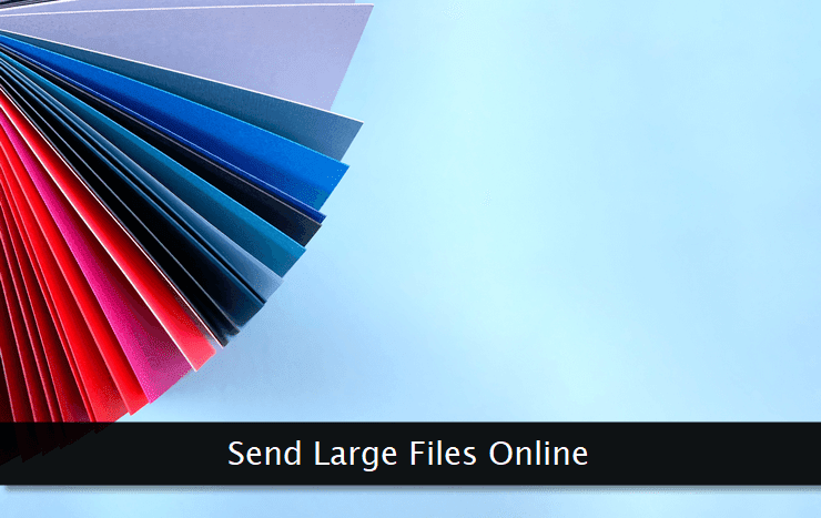 A collection of colorful folders