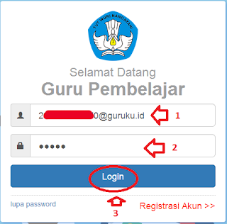 Cara Registrasi Dan Login Akun Guru Pembelajar SIM PKB 2017