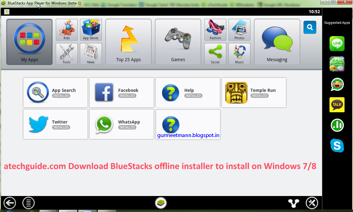 Download Highly Commepressed Blue Stack Offline App Player ...