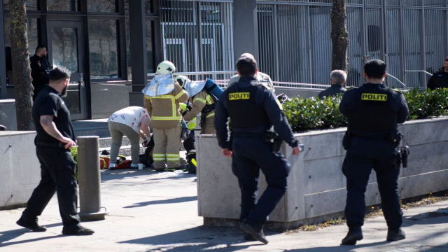 Man sets himself on fire in front of US embassy in Denmark
